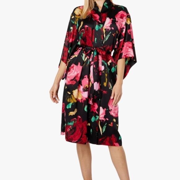 Natori Floral Print Pajama Set - Picture 1 of 13